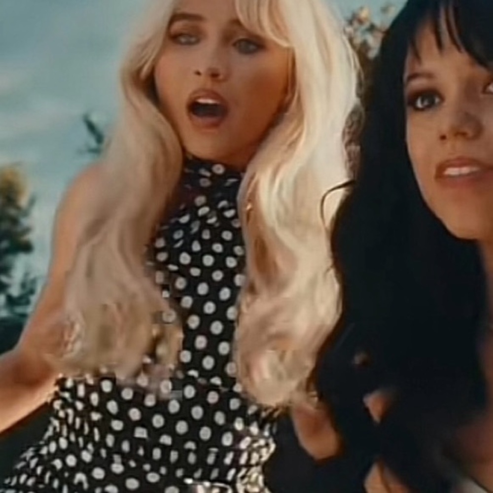 Black and White Polka Dot Blondita skirt Large as seen on Sabrina Carpenter